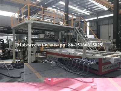 High Output Spc Flooring Production Line at Good Price /Stone Plastic Extruding Machine