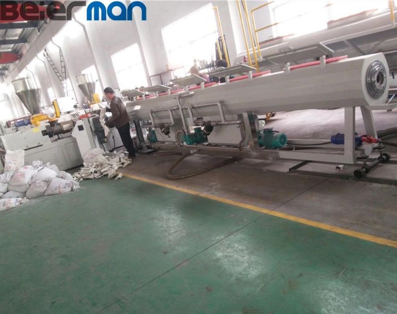 50-110mm Three Two One 1/2/3 Layers Plastic PVC Conduit Drainage Sewage Water Pipe Production Line with Sjsz65/132 Co-Extrusion for New and Recycled Material