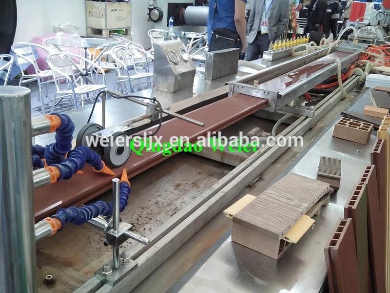 PVC/PP/PE Wood Plastic Profile Production Line