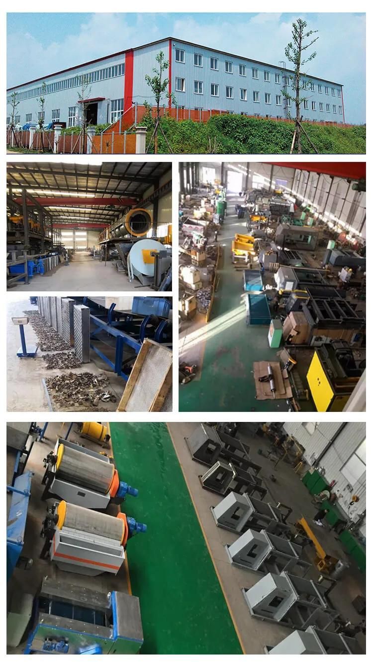 Densen Customized Scrap Metal Crusher, Metal Garbage Shredder, Old Metal Parts Treatment Application