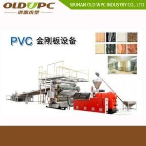 Plastic PVC Imitation Marble Decoration Stone Board Sheet Extrusion Machine