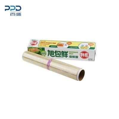 Food Grade Stainless Steel Shell Automatic Cling Film Rewinding Machine