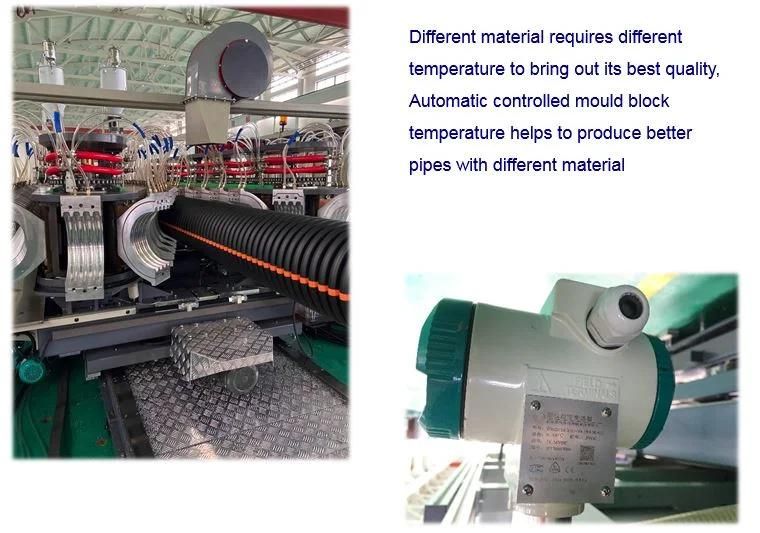 Mold for Producing PP Corrugated Pipes