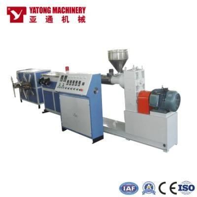 Yatong Hot Sales PE PP PVC Single Screw Corrugated Pipe Production Line and Extruder ...