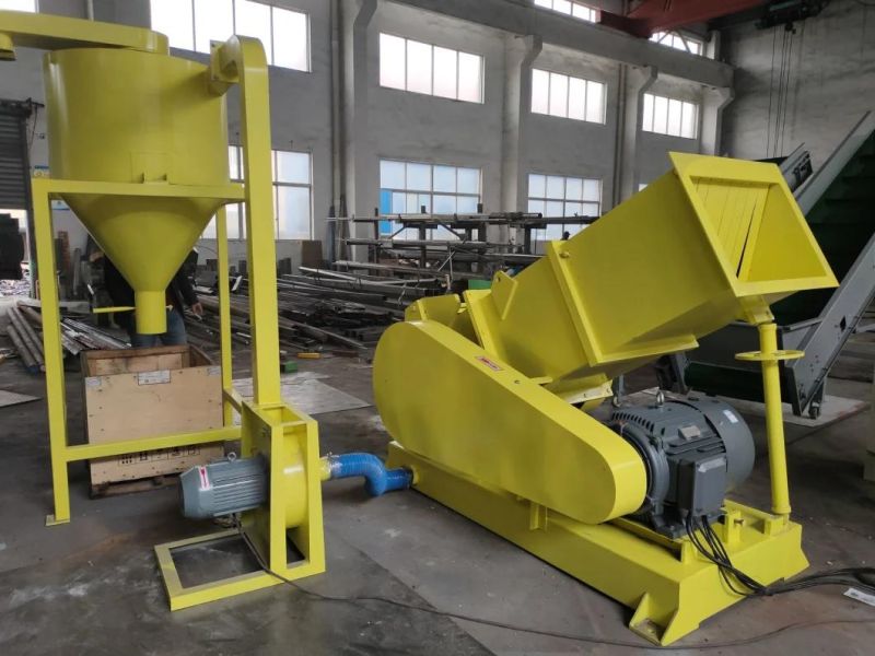 Plastic PVC Pipe Crusher PVC Profile Crusher