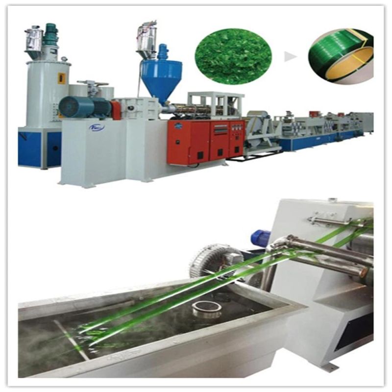Plastic Pet PP High Strength Strap Belt Band Production Extruder Machine Line