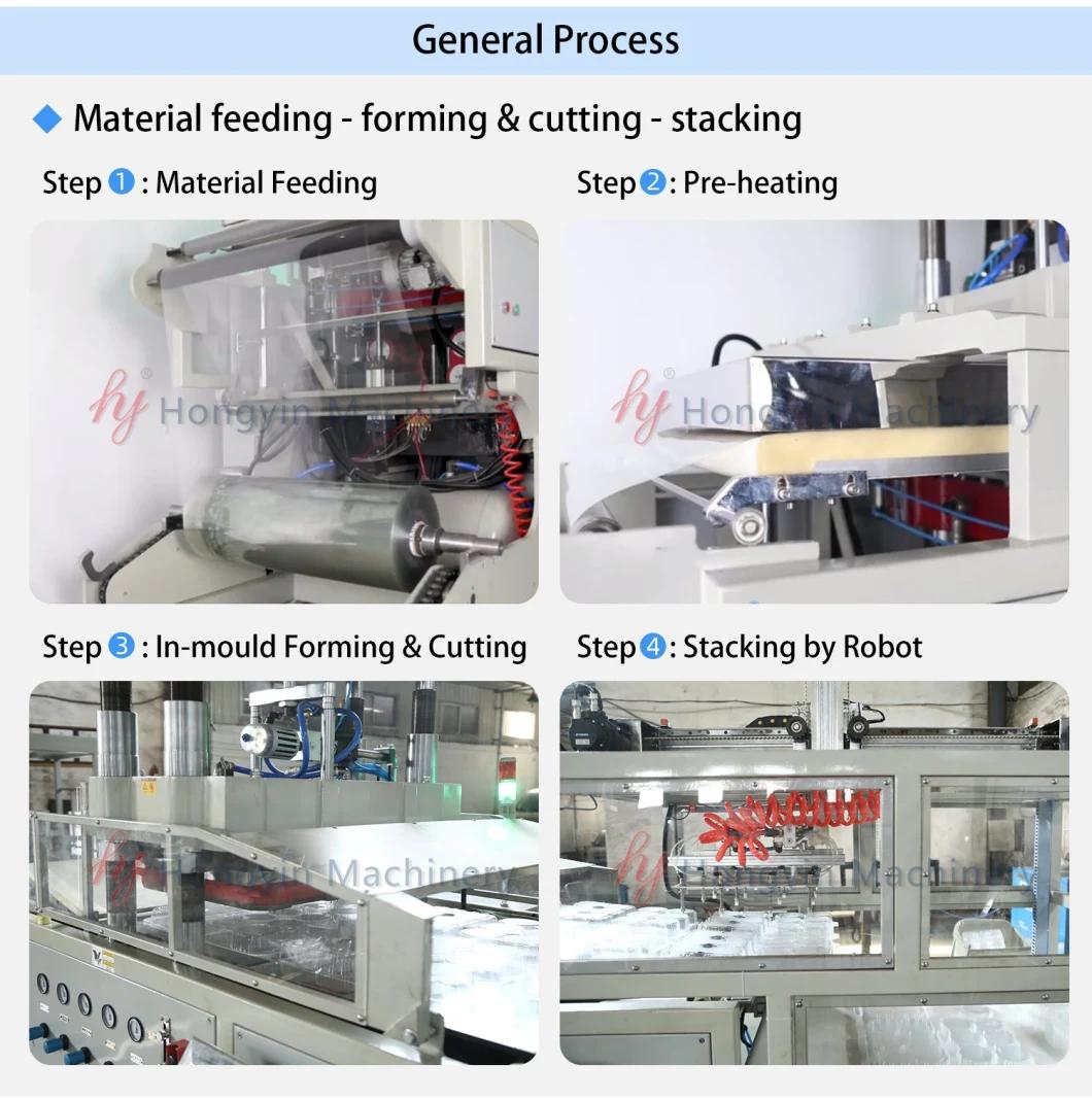 Hy-51/62 Automatic Plastic Thermoforming Machine for PS/HIPS/BOPS/PVC/Pet Sheet