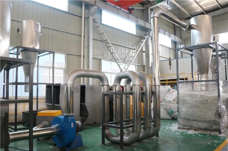 Waste plastic film/bag recycling production line