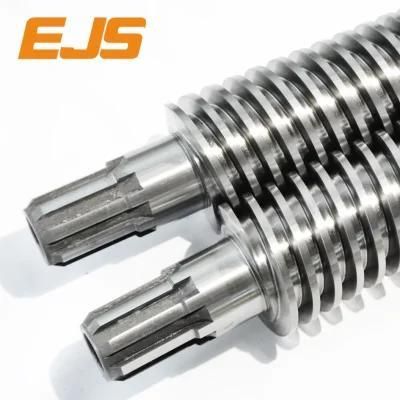 Conical Twin Screw Barrel Designed Extruder