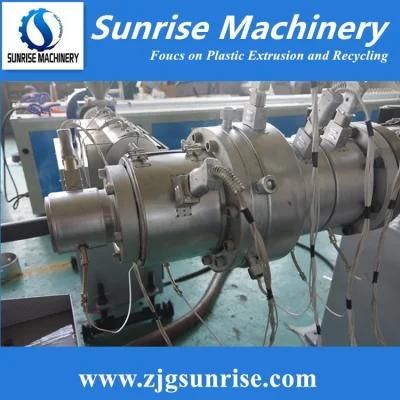 Plastic PE HDPE Water Pipe Extrusion Machine