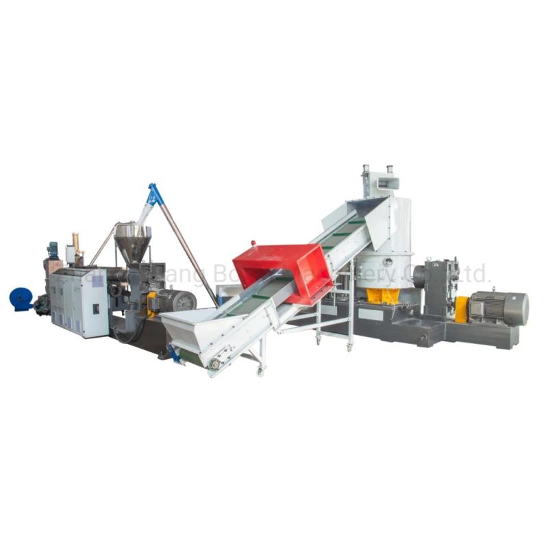 Plastic Pellets Regrind Recycling Granulating Production Pelletizing Machine Line for Sale