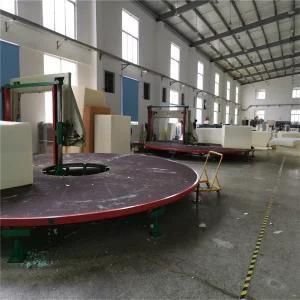 Horizontal Carrousel Foam Cutting Machine with Vacuum Equipment