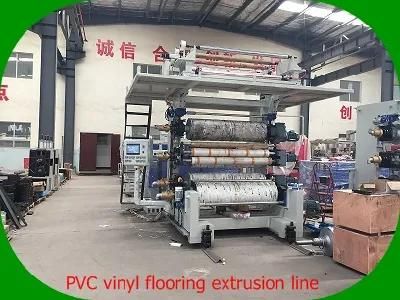 China PVC Flooring Extrusion Production Line