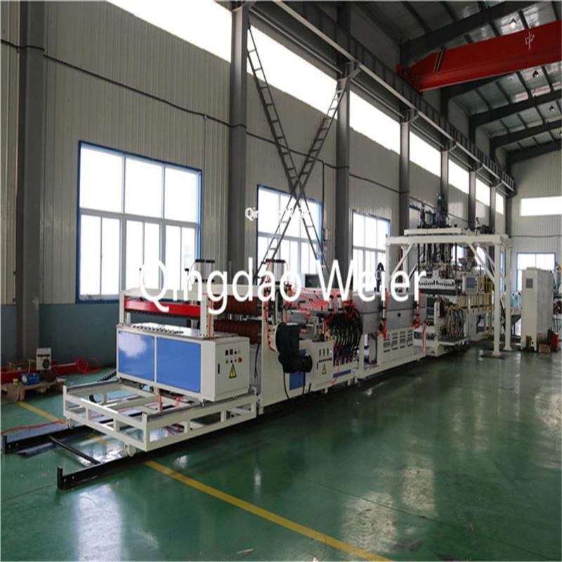 ISO Ce Certificated Pet Sheet PC Pet Corrugated Roofing Plate Sheet Making Machine
