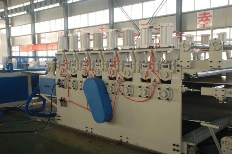 Hot Sell PVC Surface Crust Foam Board Extrusion Machine/WPC Construction Plate Making Machine
