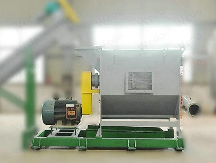 PP Woven Bags Washing Machine Granulator for Plastic Recycle