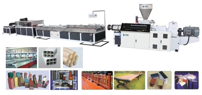 WPC/PVC Wood-Plastic Profile Extrusion Line