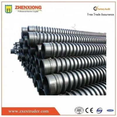 Diameter 300-3500mm Plastic HDPE Krah Pipe Making Machinery