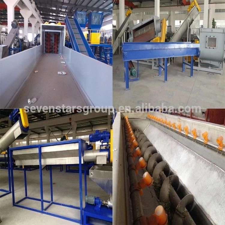 Plastic Waste Plastic Pet Bottle Recycling Machine