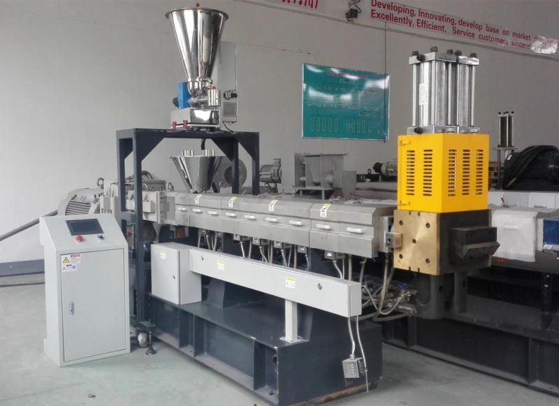 PP/PE Parallel Twin Screw Extruder with Filler Material