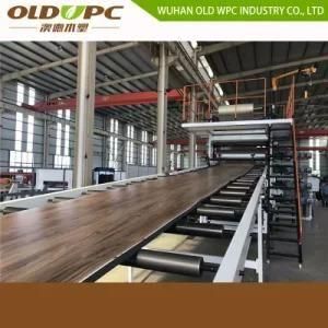 2018 WPC Lvt Spc Flooring Extruder Machines Production Line
