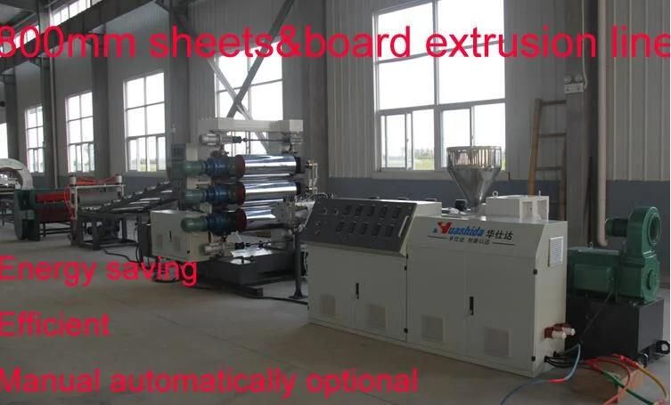 Plastic Sheet Extrusion Line Single Screw Extruder