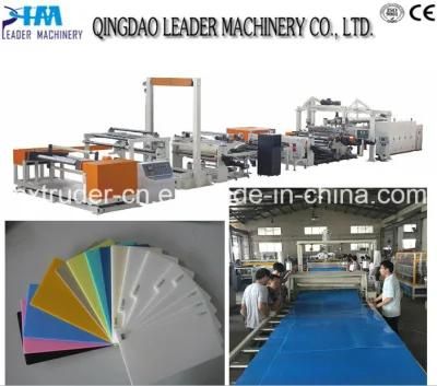 PP PS Plastic Sheet Extrusion Machine