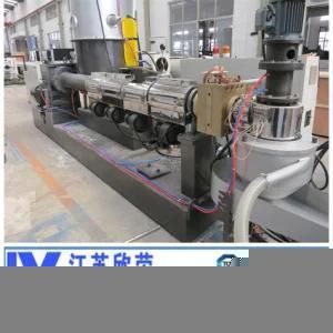 PP PE Film Woven Bag Double Stage Plastic Recycling Pelletizing Machine