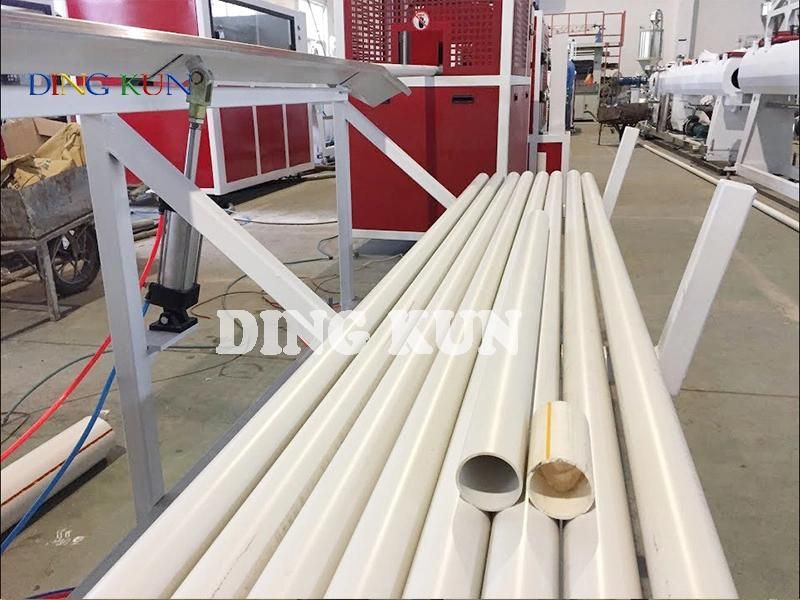 75-160mm PVC Pipe Line PVC Pipe Extrusion Line