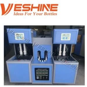 Energy Saving 2 Cavities Semi Automatic Bottle Blowing Machine