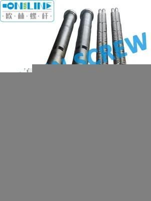 Produce 114mm Twin Parallel Screw and Cylinder for PVC Extrusion