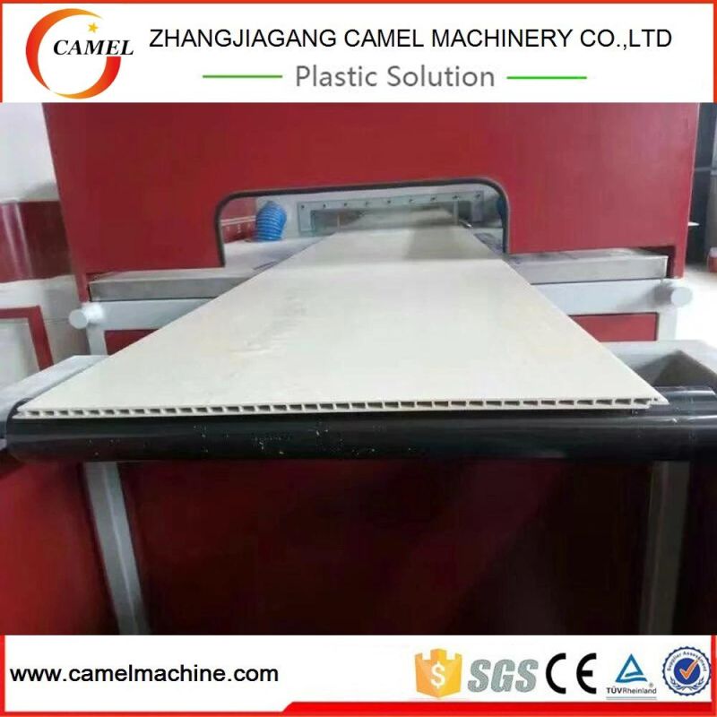 245mm Plastic Hollow WPC PVC Wall Panel Extrusion Line Wall Panel Making Machinery Price