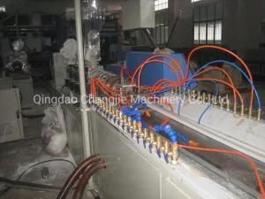 PVC Cable Trunking Making Line / PVC Electrical Conduit Profile Production Extrusion ...