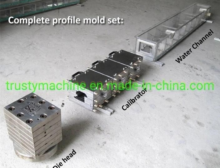 Sjsz 65/132 WPC Decking/Fencing/Wall Cladding Extrusion Line
