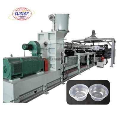 Plastic PE Sheet Extrusion Production Machine Line