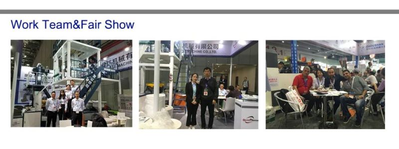 1200mm ABA Film Blowing Machine Film Blowing Machines 3layers ABA Co-Extrusion Blown Film Machine