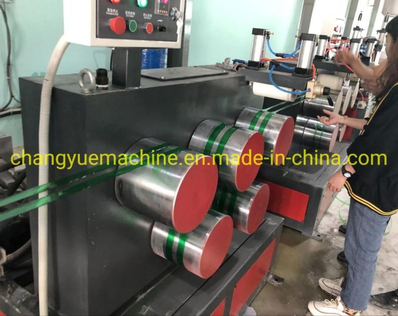 100% Recycled Plastic Pet Packing Strap Band Production Line / Making Machine