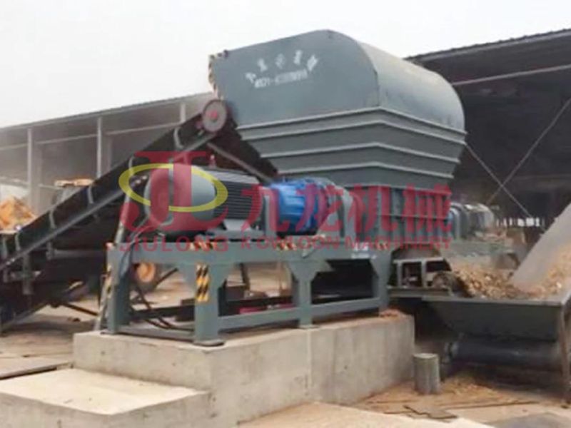 Rice Straw Bales Shredder Processing Straw as Fule in Power Plant