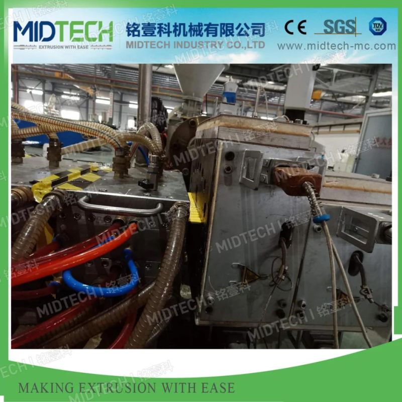 (Midtech Industry) Plastic HDPE/PE Ocean Marine Pedal Hollow Board Extruding Equipment Price