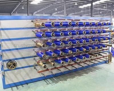 PP / PE Woven Bag Sack Thread Flat Yarn Making Machine with Single Screw Extruder