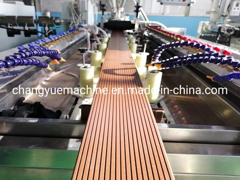 PE PVC Decking Profile Making Machine