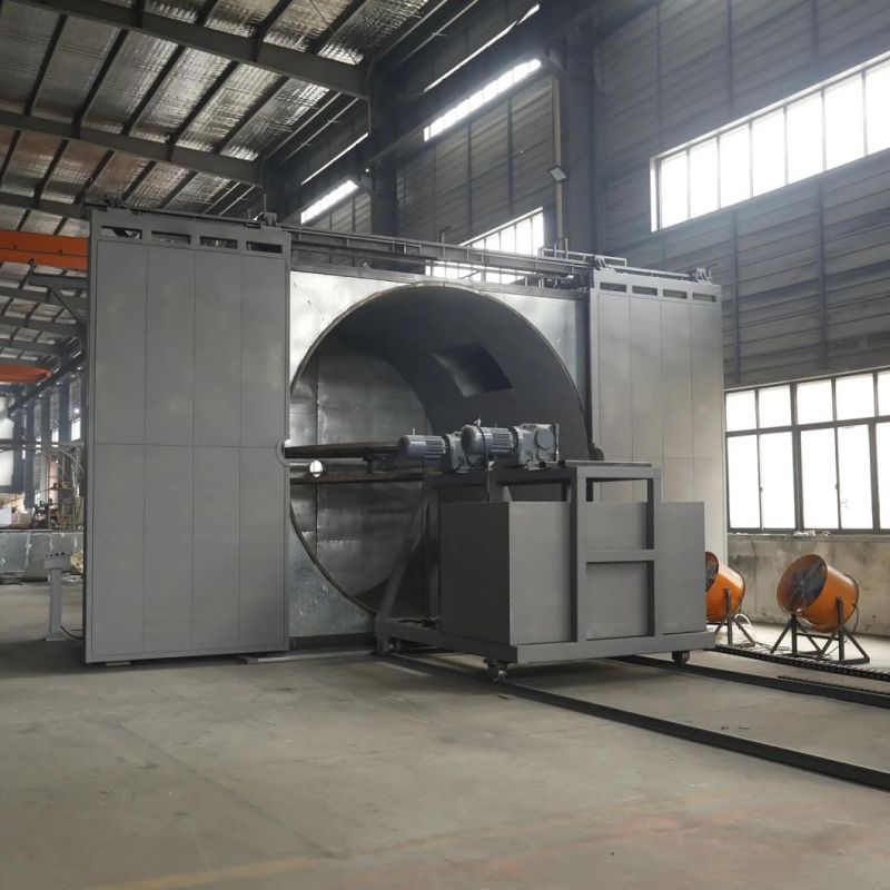 Durable and Reliable Shuttle Rotational Plastic Vertical Tank Molding Machine