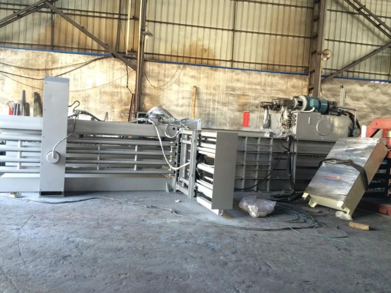 Horizontal Automatic Waster Paper Carboard Baler Baling Machine