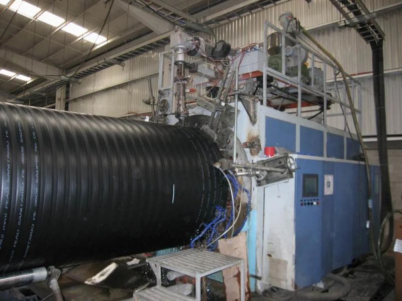 HDPE Large-Diameter Hollowness Wall Winding Pipe Extrusion Machinery/HDPE Large Production Line Manufacture