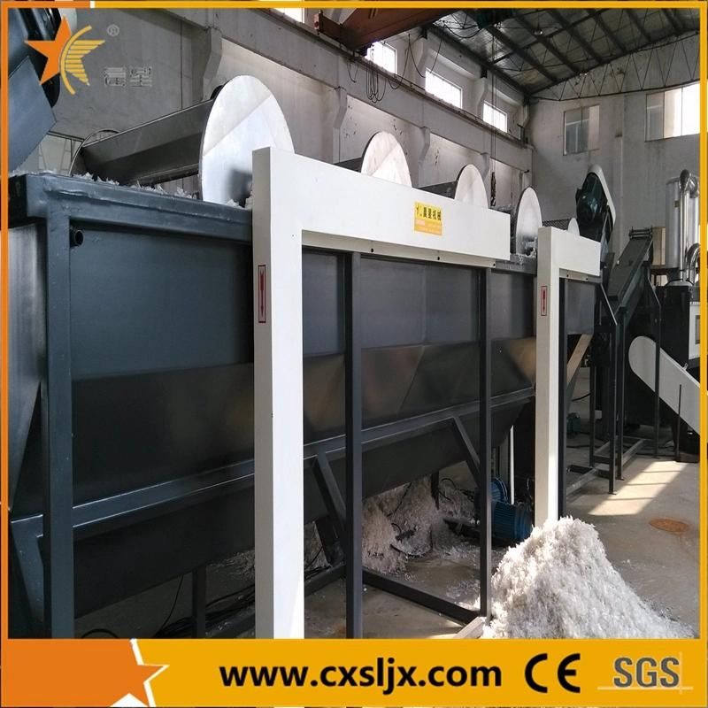PP PE Waste Film Washing Line / Recycling Line / Crushing Washing and Drying Line