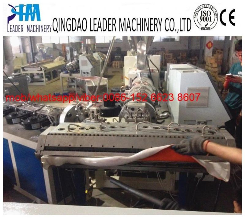 with UV Coating PVC Plastic Glazing/Glazed Roof Tiles Production Line