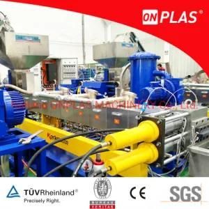 Pet Flakes Recycling Line Pet Bottle Flakes Pelletizing Extruder