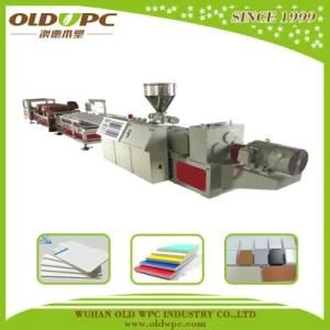 PE PVC WPC Panel Profile Extruder Plastic Machinery Profile Production Machine Extrusion ...