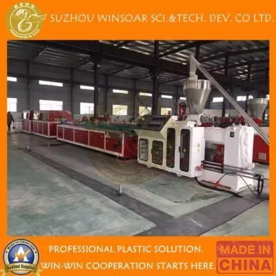 Plastic PVC Stone Decrotive Corner Profile Extrusion Production Line