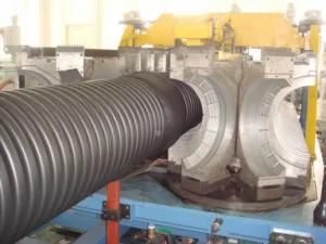 PVC/PP/PE Double Wall Corrugated Pipe Machine Line (SBG400)